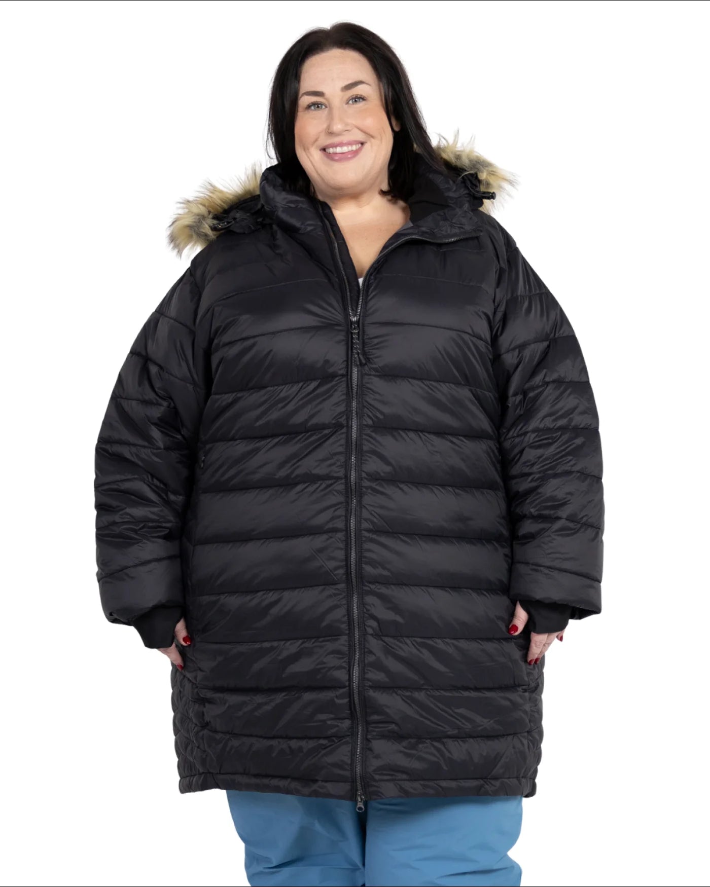 Women’s Plus Size 1X-3X Element Parka Jacket Coat Snow Country Outerwear Winter