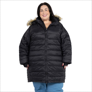 Women’s Plus Size 1X-5X Element Parka Jacket Coat Snow Country Outerwear Winter