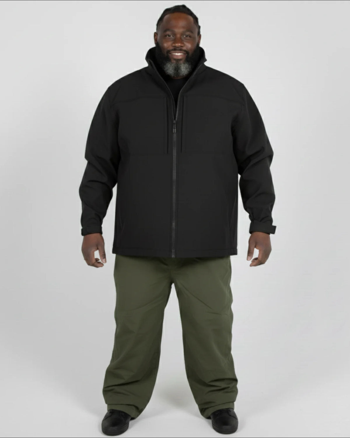 Snow Country Outerwear Mens Big 2XL-7XL Soft Shell Fleece Lined Jacket Classic