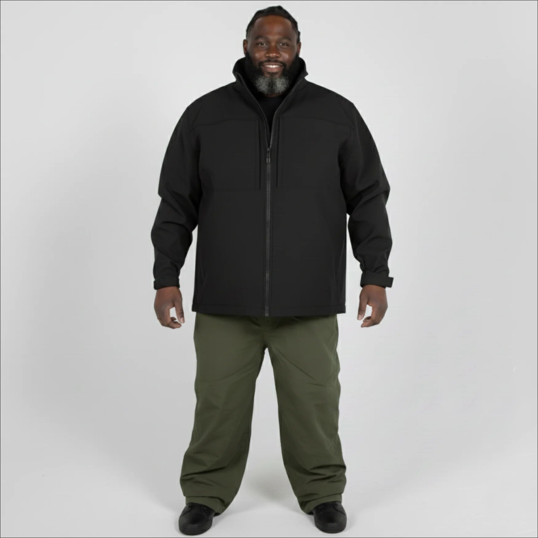 Snow Country Outerwear Mens Big 2XL-7XL Soft Shell Fleece Lined Jacket Classic