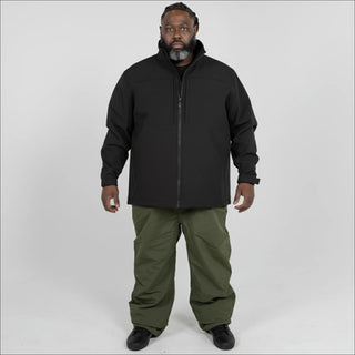 Snow Country Outerwear Mens Big 2XL-7XL Soft Shell Fleece Lined Jacket Classic