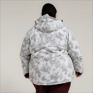 Camouflage winter jacket for women plus size 1X-5X trust snowboarding ski coat outerwear