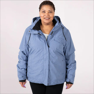 Women’s Plus Size 1X-6X  Insulated Snow Board Jacket Ski Coat Winter Sugarcoat Outerwear