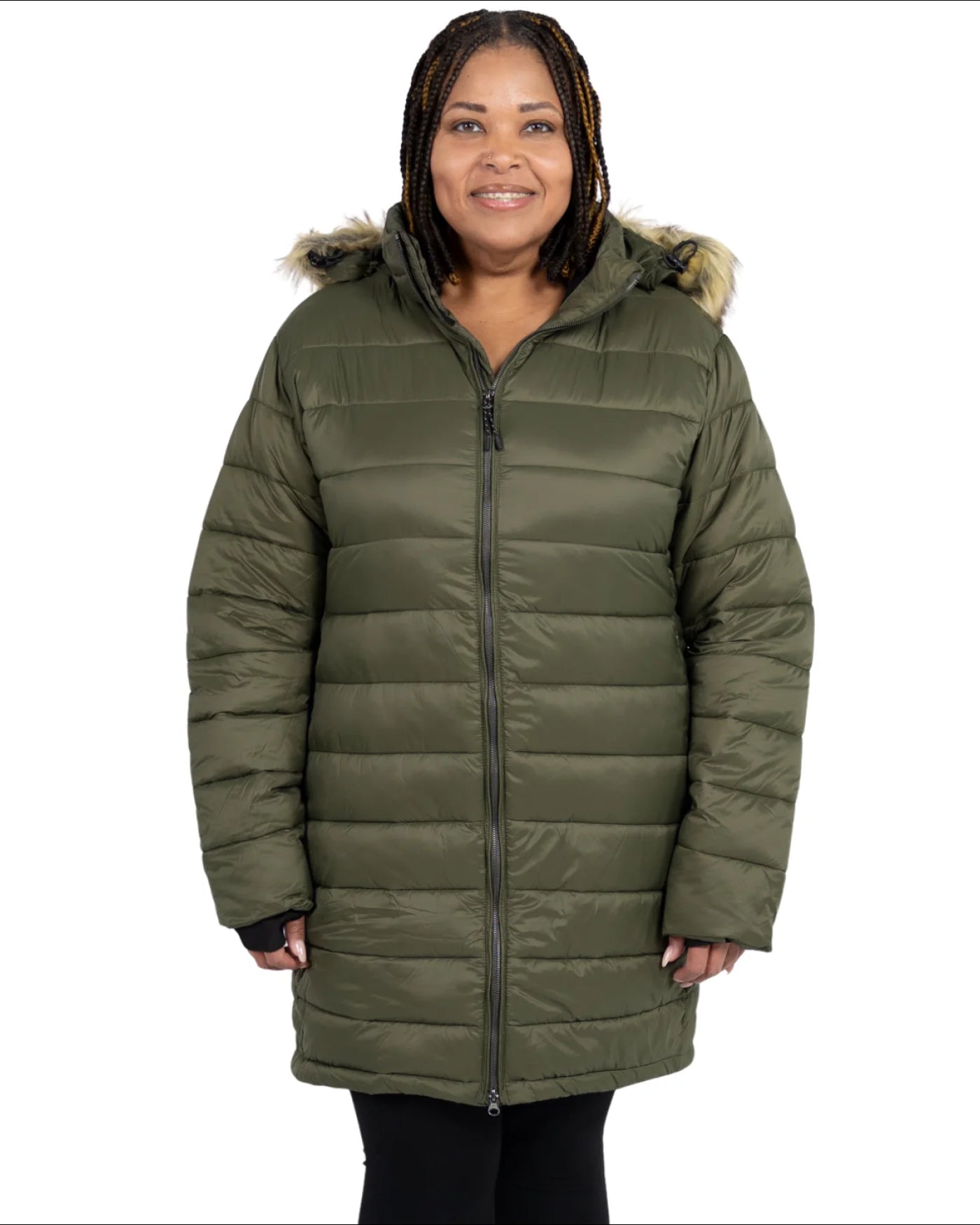 Women’s Plus Size 1X-3X Element Parka Jacket Coat Snow Country Outerwear Winter