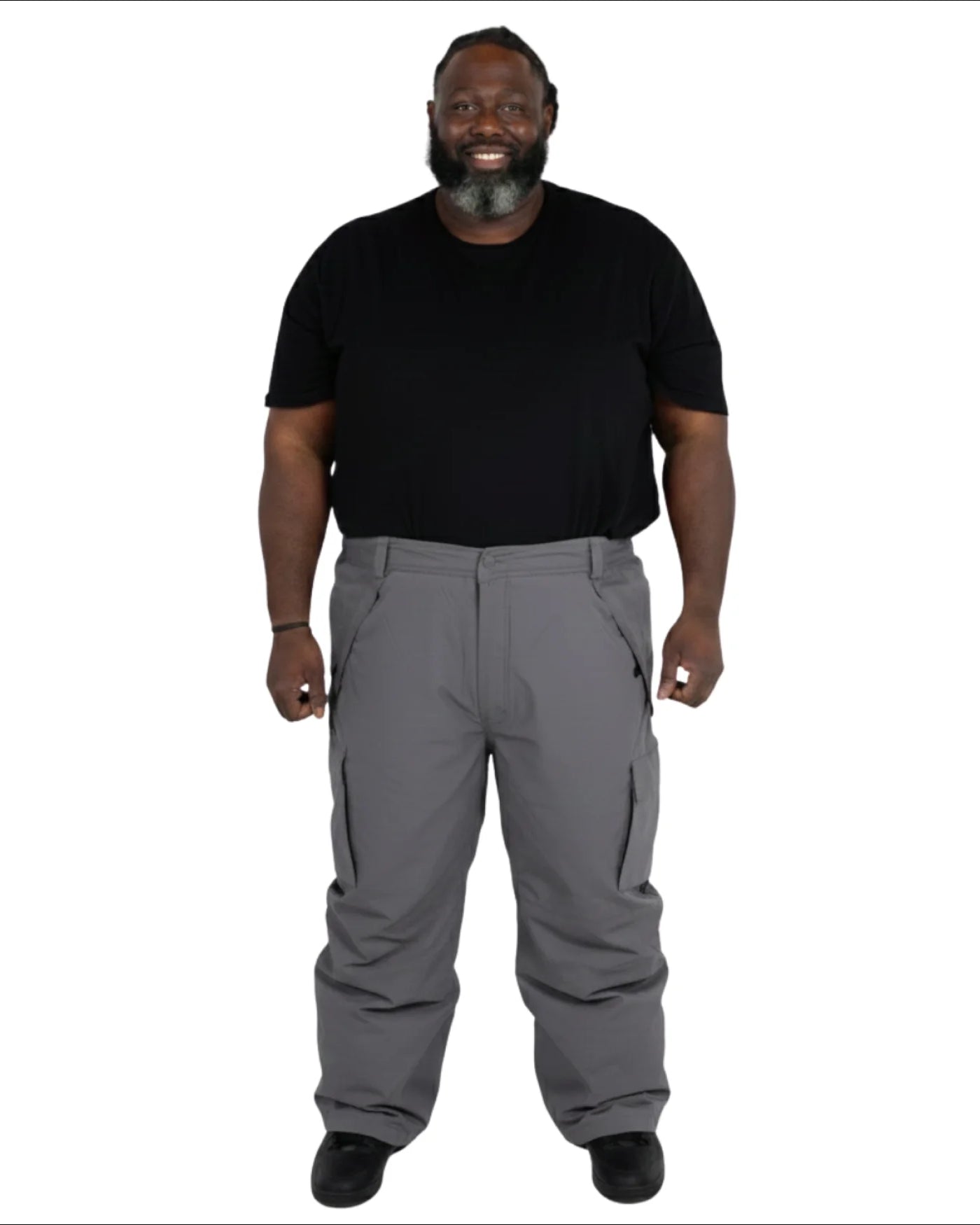Snow Country Outerwear Men's Big 2XL-7XL Cargo Insulated Snow Ski Pants