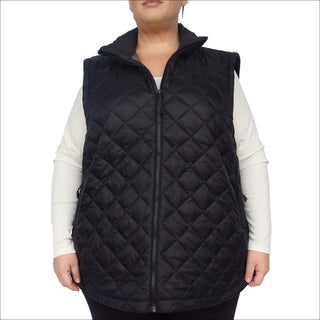 Snow Country Outerwear Plus Size Women’s Savvy Quilted Insulated Vest 1X-6X