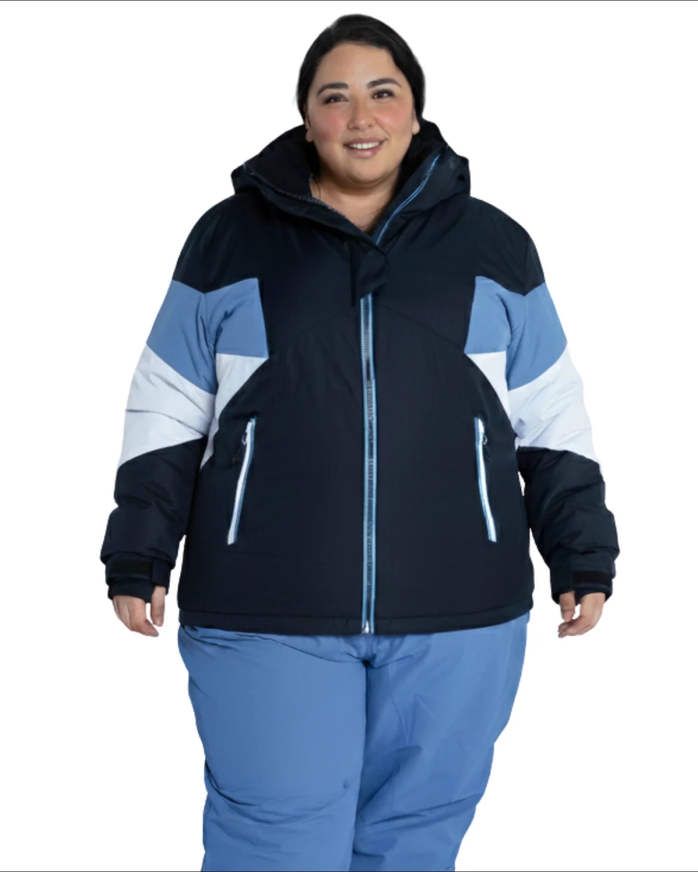 Snow Country Outerwear Women’s Plus Size Ski Jacket Coat 1X-6X Moonlight Insulated Winter