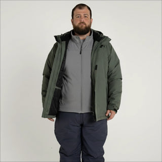 Snow Country Outerwear Men's 3in1 Winter Coat Cascade 3XL-7XL