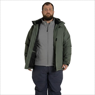 Snow Country Outerwear Men's 3in1 Winter Coat Cascade 3XL-7XL
