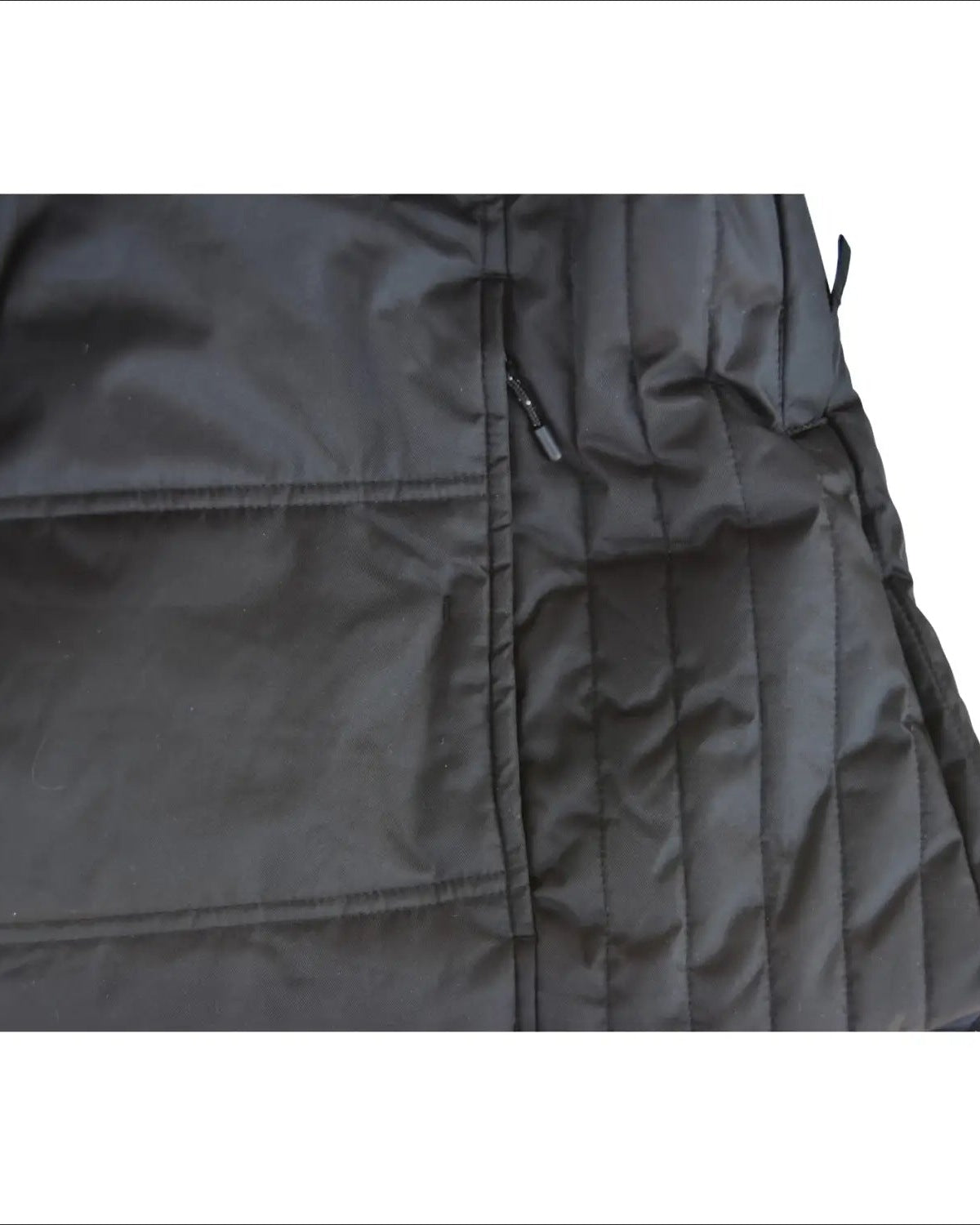 Black quilted detail on Snow Country Outerwear Womens Aspen Ski Jacket Coat