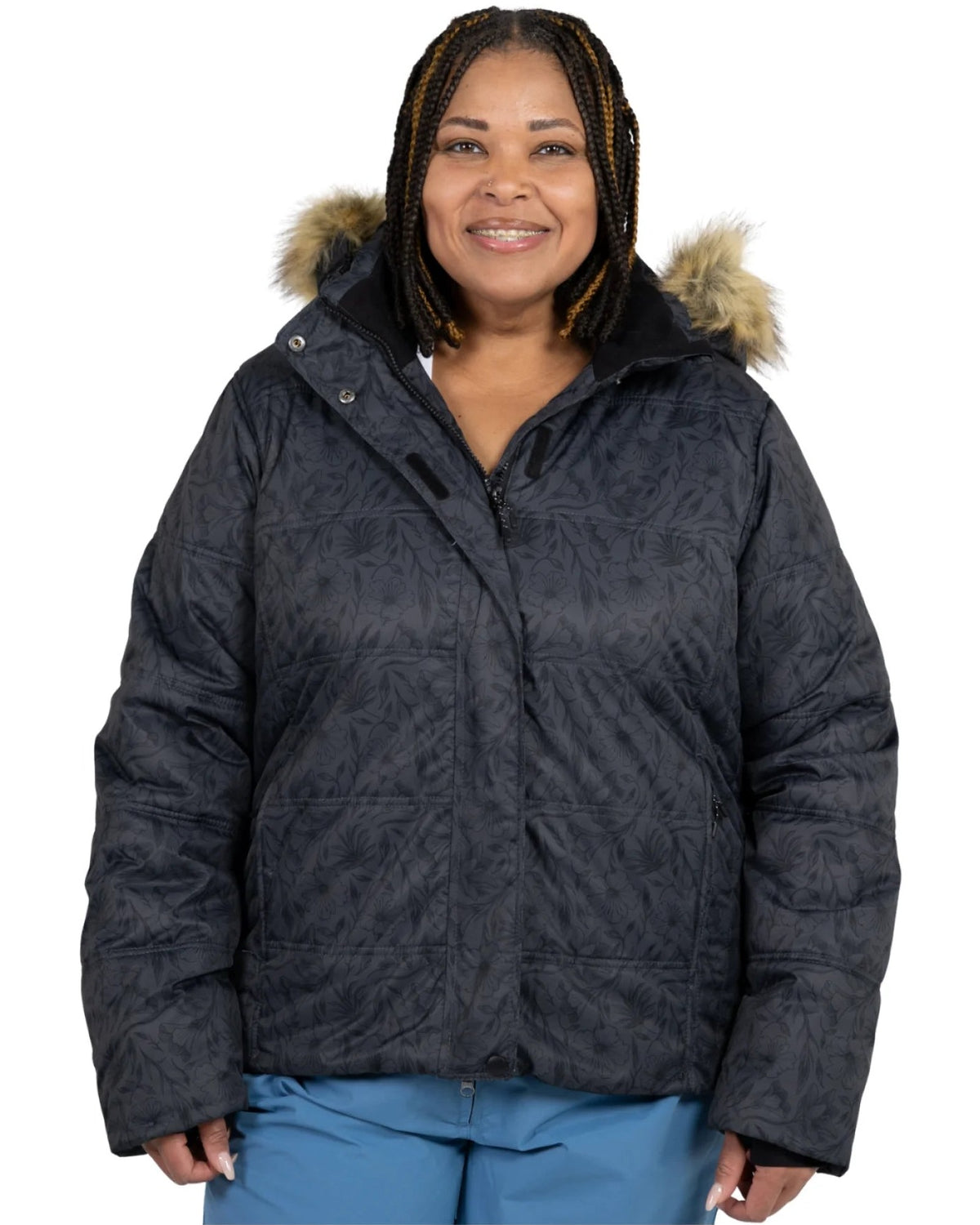 Snow Country Outerwear Womens 1X-6X Plus Size The Aspen Ski Jacket Coat