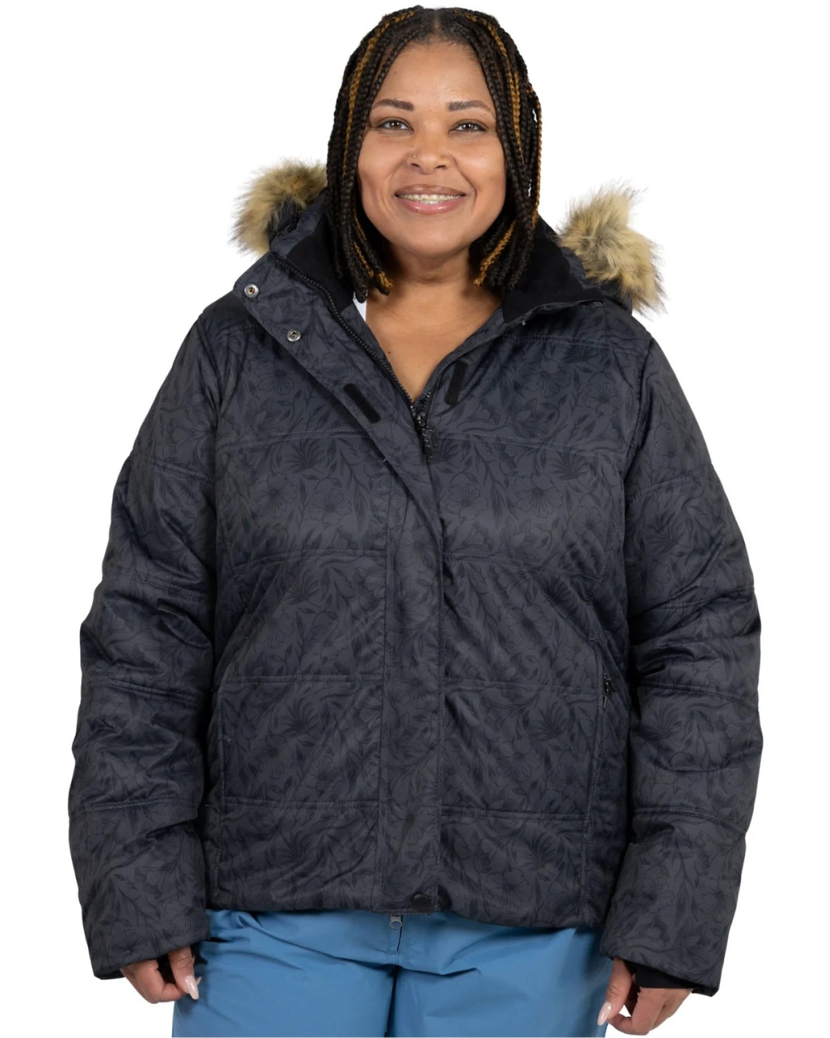 Snow Country Outerwear Womens 1X-6X Plus Size The Aspen Ski Jacket Coat