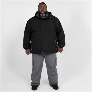 Snow Country Outerwear Men's 3in1 Winter Coat Cascade 3XL-7XL