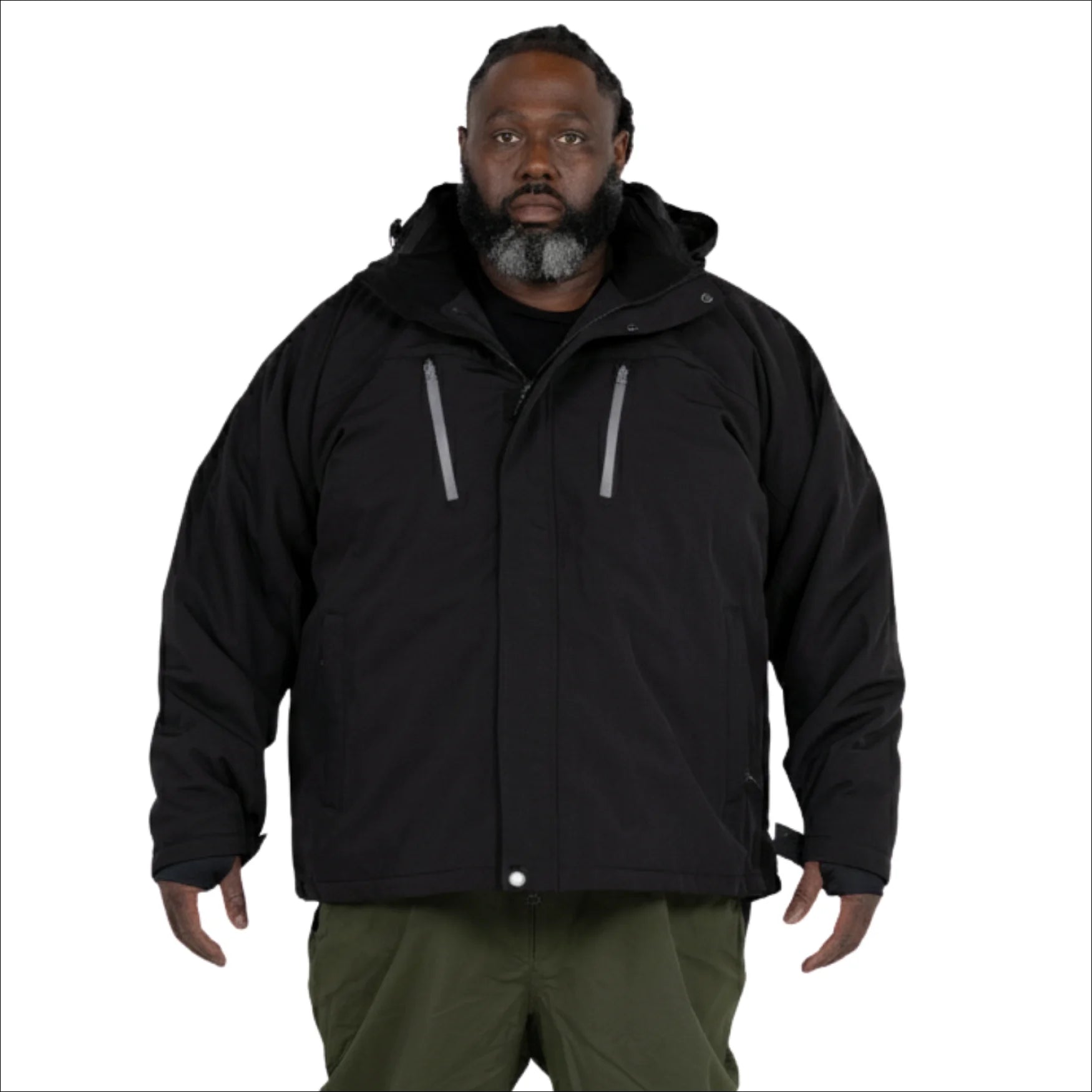 Snow Country Outerwear Mens Big Siberian III Insulated Winter Soft Shell Jacket Coat 2XL - 7XL