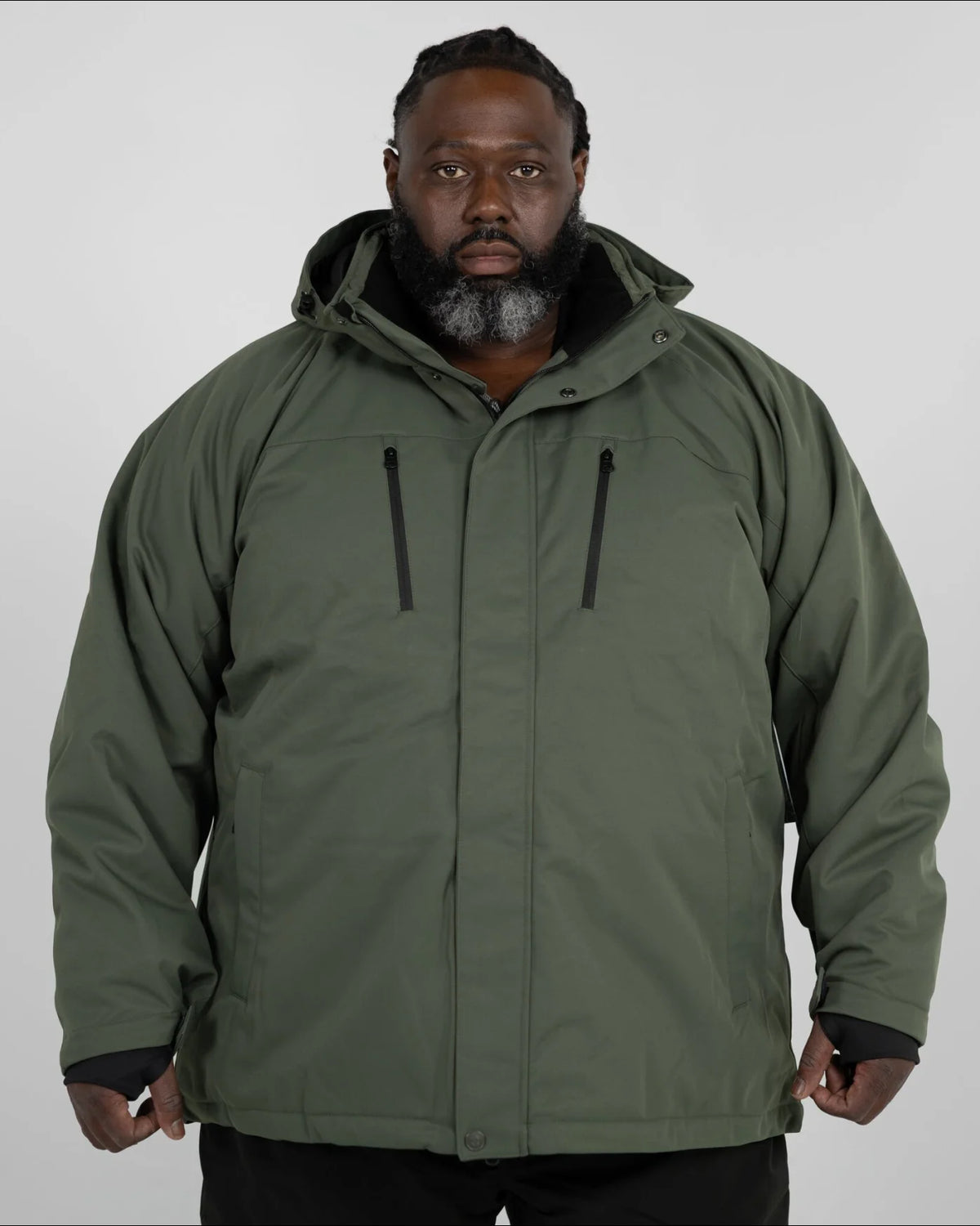 Snow Country Outerwear Mens Big Siberian III Insulated Winter Soft Shell Jacket Coat 2XL - 7XL