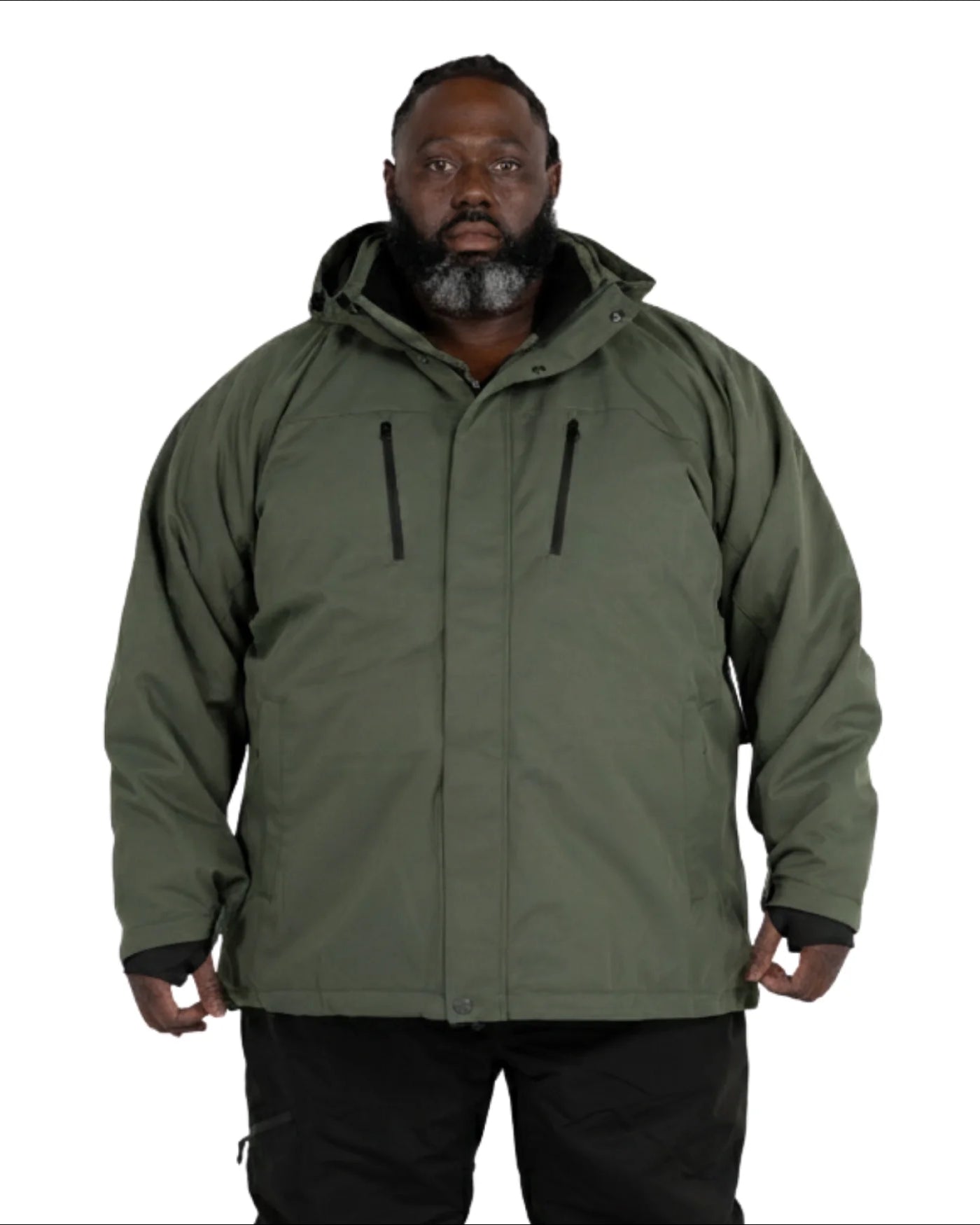 Snow Country Outerwear Mens Big Siberian III Insulated Winter Soft Shell Jacket Coat 2XL - 7XL