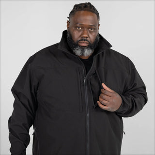 Snow Country Outerwear Mens Big 2XL-7XL Soft Shell Fleece Lined Jacket Classic