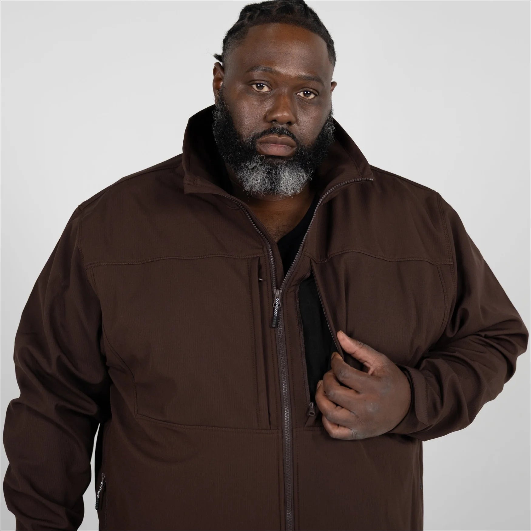 Snow Country Outerwear Mens Big 2XL-7XL Soft Shell Fleece Lined Jacket Classic