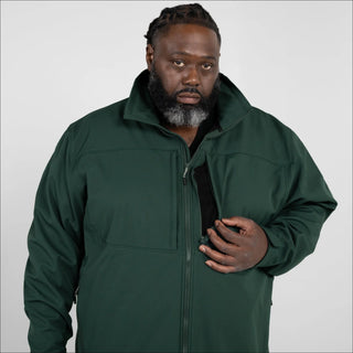 Snow Country Outerwear Mens Big 2XL-7XL Soft Shell Fleece Lined Jacket Classic