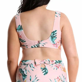 Lysa Women’s Plus Size Floral Print Bikini Swimsuit 2pc Set for Women