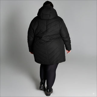 Women's Plus Size 1X-6X Mid Length Juniper Insulated Parka Coat Winter