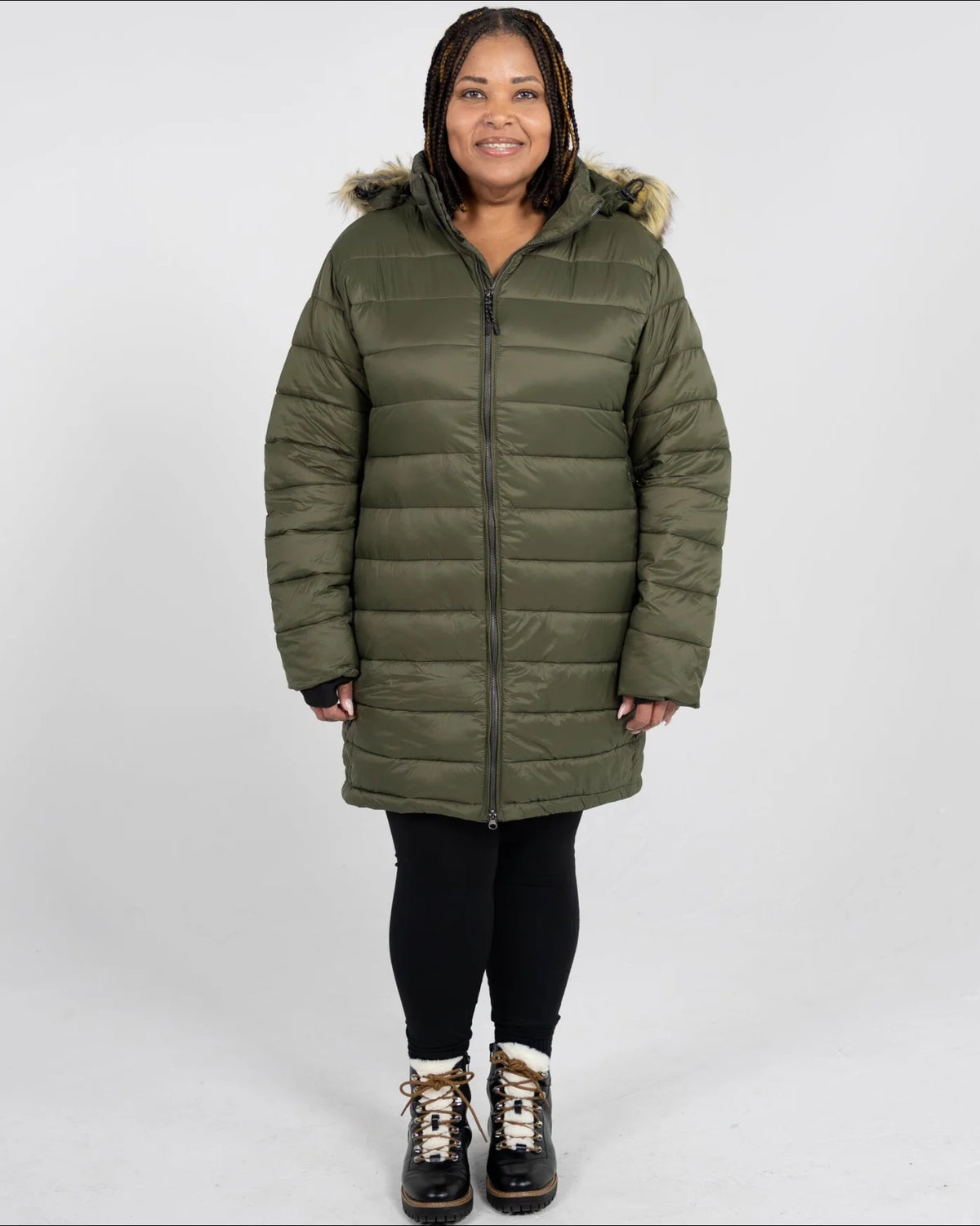 Women’s Plus Size 1X-3X Element Parka Jacket Coat Snow Country Outerwear Winter