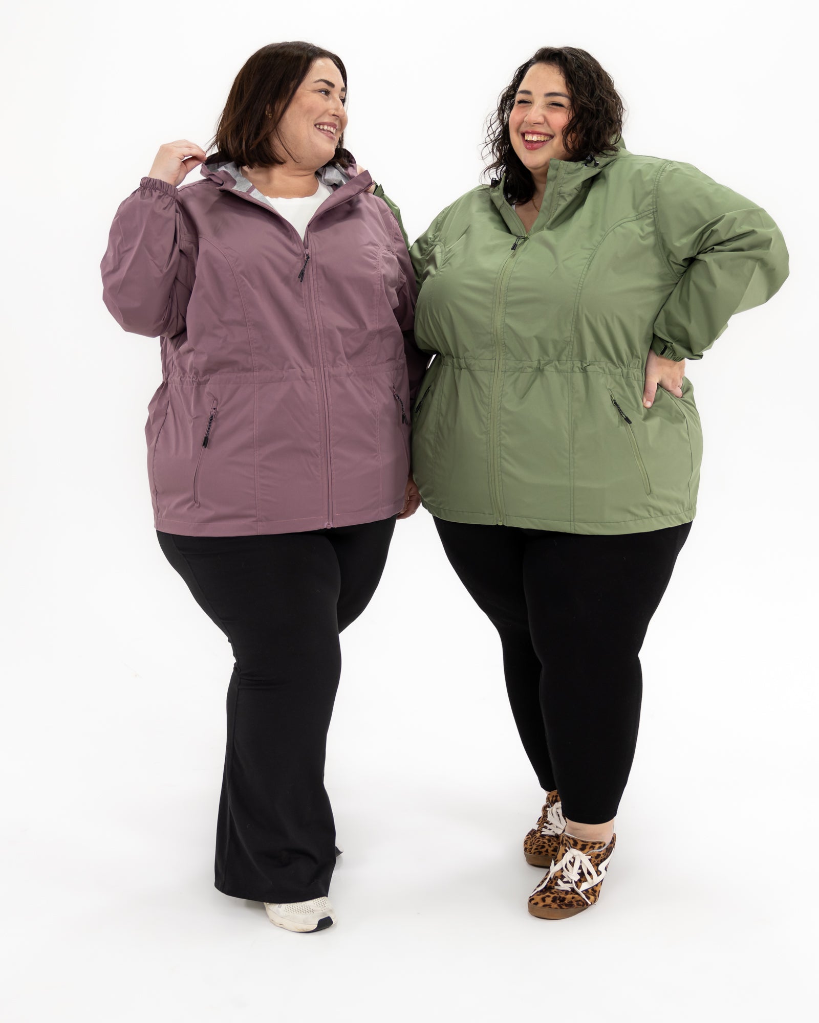 Plus size mystique rain jacket pair 4 all-groups