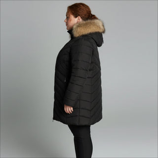 Snow Country Outerwear Women's Plus Size 1X-6X Axtell Parka Hooded Winter Coat Jacket