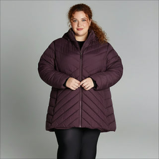 Snow Country Outerwear Women's Plus Size 1X-6X Axtell Parka Hooded Winter Coat Jacket