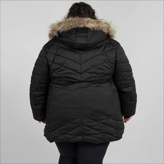 Snow Country Outerwear Women's Plus Size 1X-6X Axtell Parka Hooded Winter Coat Jacket
