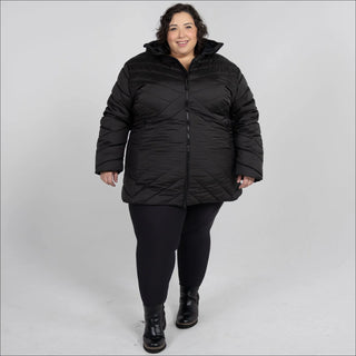 Snow Country Outerwear Women's Plus Size 1X-6X Axtell Parka Hooded Winter Coat Jacket