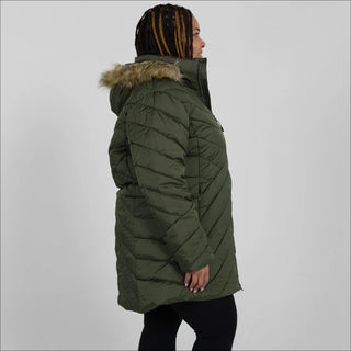 Snow Country Outerwear Women's Plus Size 1X-6X Axtell Parka Hooded Winter Coat Jacket