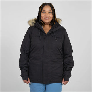 Snow Country Outerwear Women’s Plus Size Uptown Winter Parka Ski Coat Jacket 1X-3X CLEARANCE