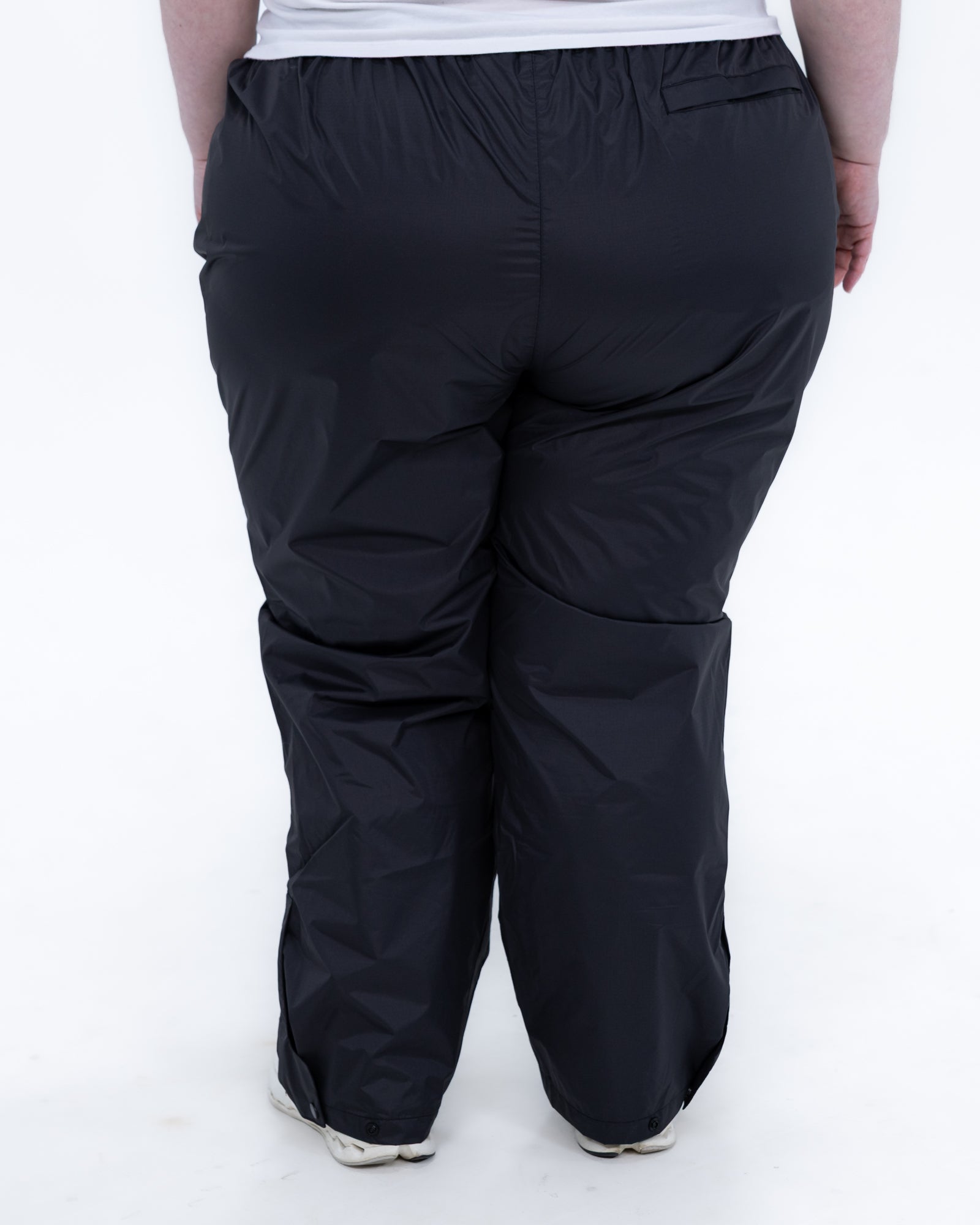 Plus size rain pants black 4