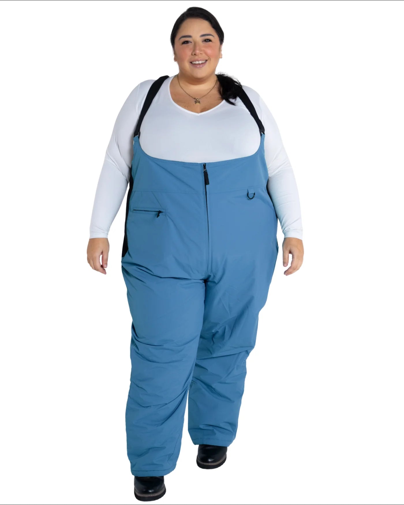 Snow Country Outerwear Women’s Plus Size 1X-6X Vertex Winter Snow Ski Bibs Overalls Regular Short Tall