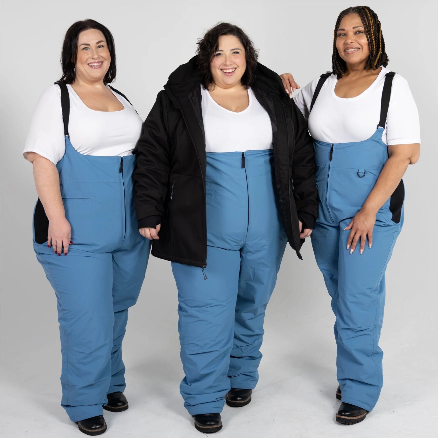 Snow Country Outerwear Women’s Plus Size 1X-6X Vertex Winter Snow Ski Bibs Overalls Regular Short Tall
