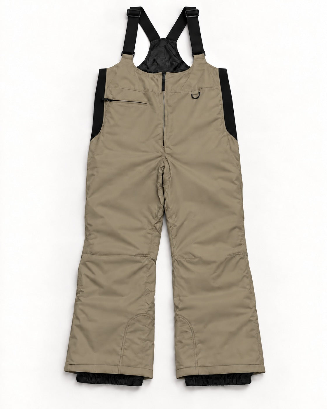 Tarmac women's plus size Vertex snow bib overalls, sizes 1X to 6X, flat lay, front
