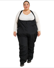 Women's Plus Size Snow Bib Overalls - The Vertex - 1X-6X Short, Regular, Tall and Wide Calf