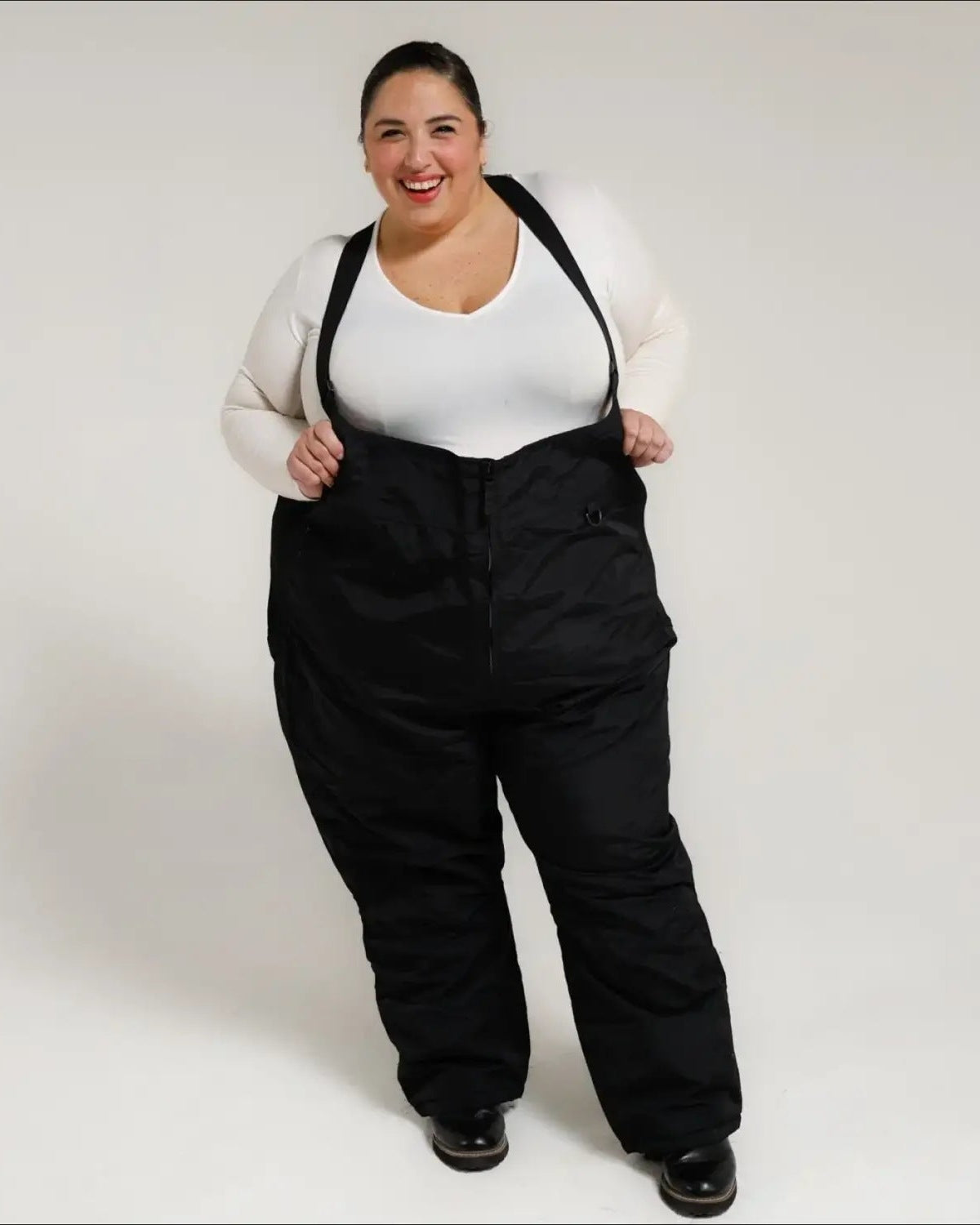 Black Snow Bib Overalls from Snow Country Outerwear Women’s Plus Size Vertex collection