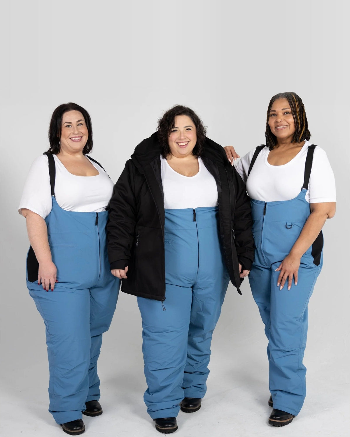 Snow Country Outerwear Women’s Plus Size 1X-6X Vertex Winter Snow Ski Bibs Overalls Regular Short Tall