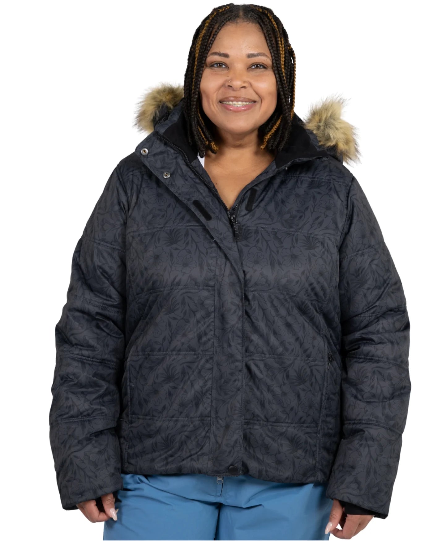 Snow Country Outerwear Womens 1X-6X Plus Size The Aspen Ski Jacket Coat