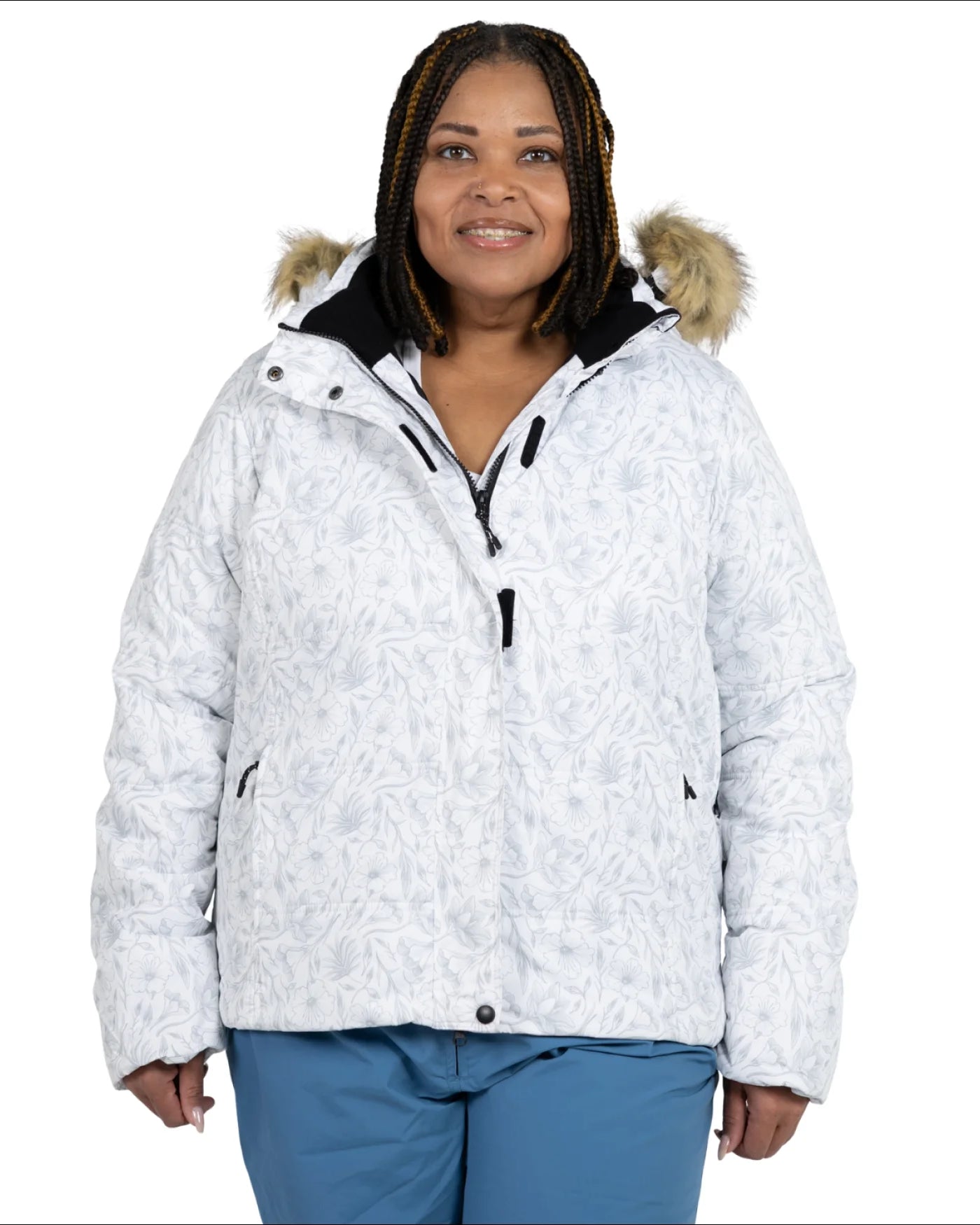 Snow Country Outerwear Womens 1X-6X Plus Size The Aspen Ski Jacket Coat