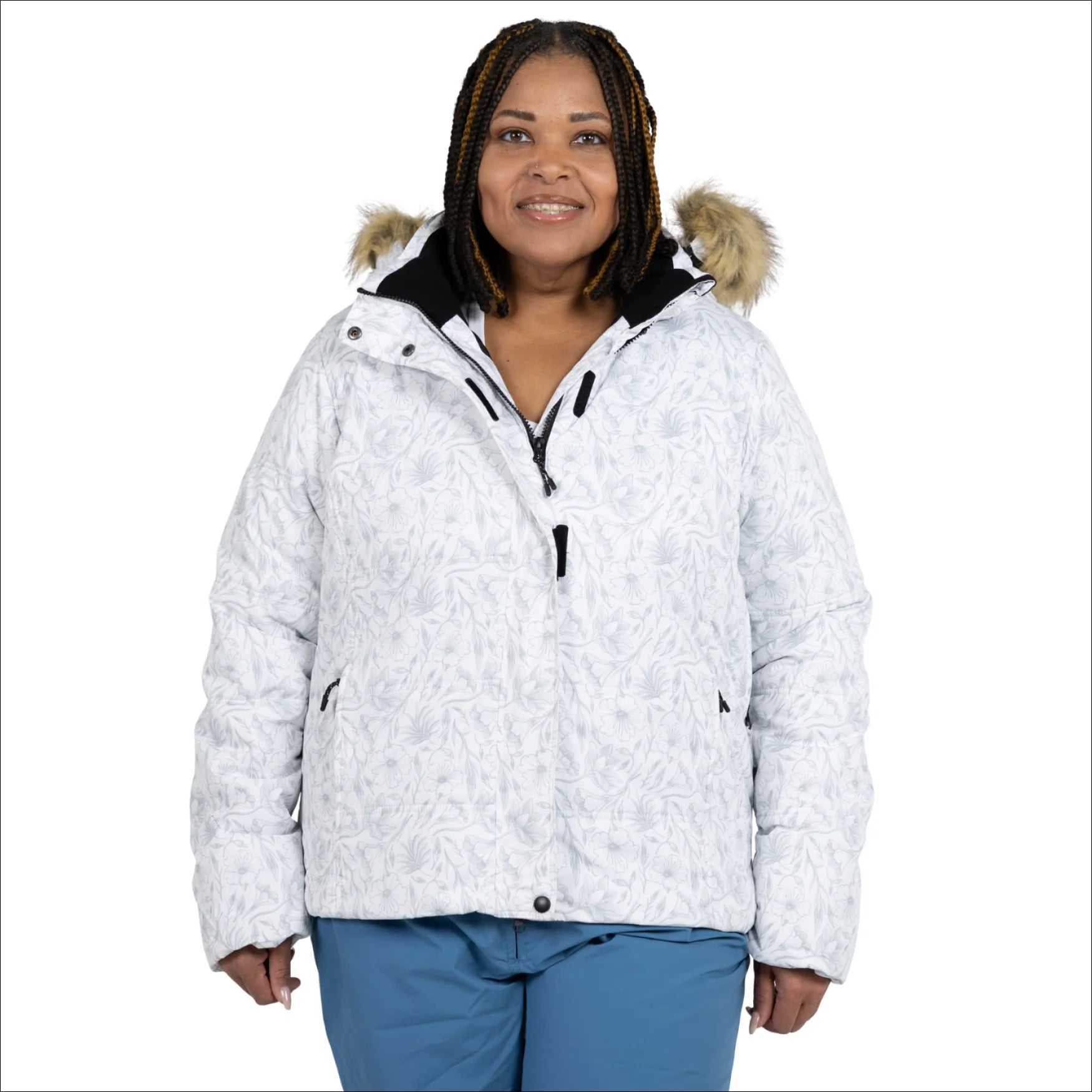 Snow Country Outerwear Womens 1X-6X Plus Size The Aspen Ski Jacket Coat