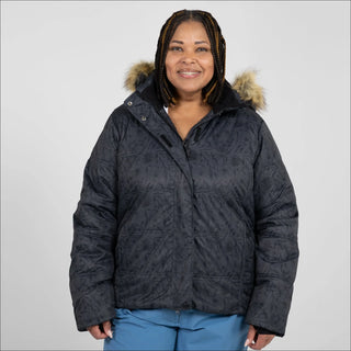 Snow Country Outerwear Womens 1X-6X Plus Size The Aspen Ski Jacket Coat