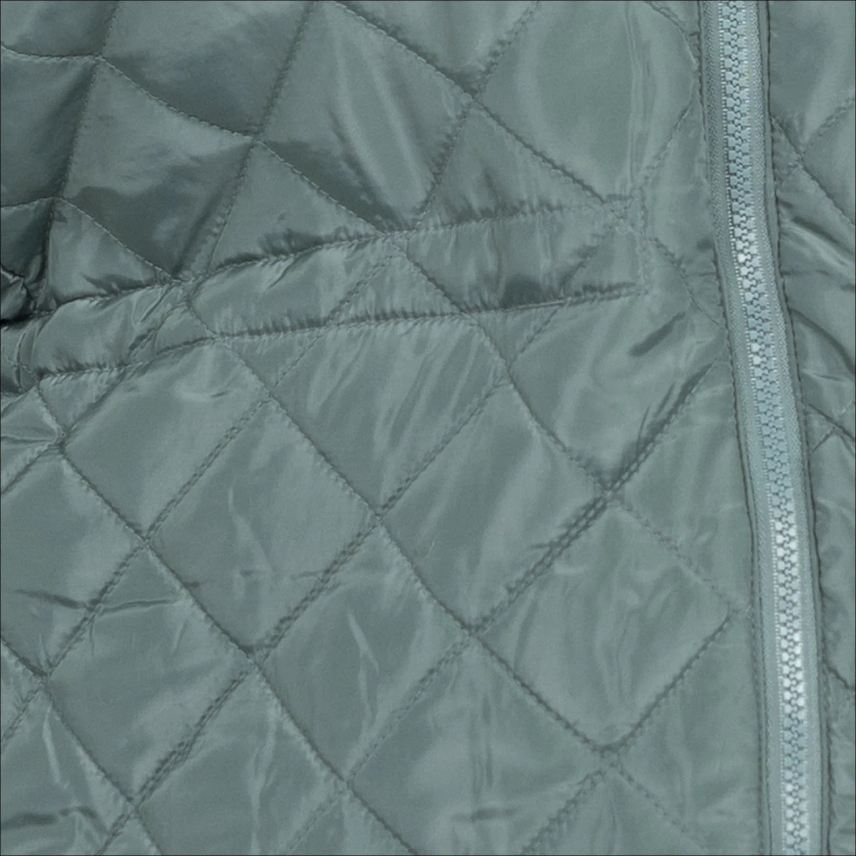 Women’s Plus Size 1X-6X Quilted Long Jacket Savvy Transitional Mid Weight