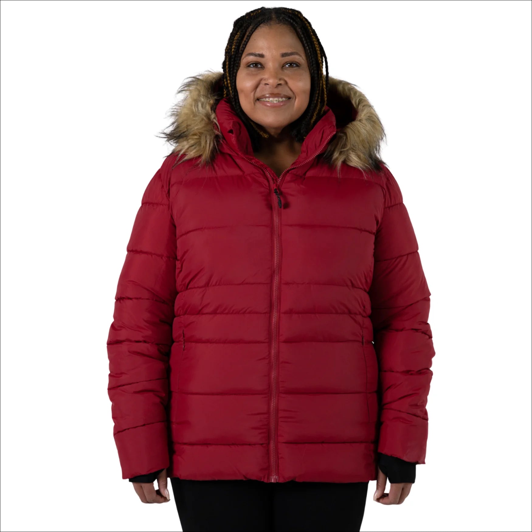 Snow Country Outerwear Women’s Plus Size Winter Ski Coat Jacket 1X-2X Luna