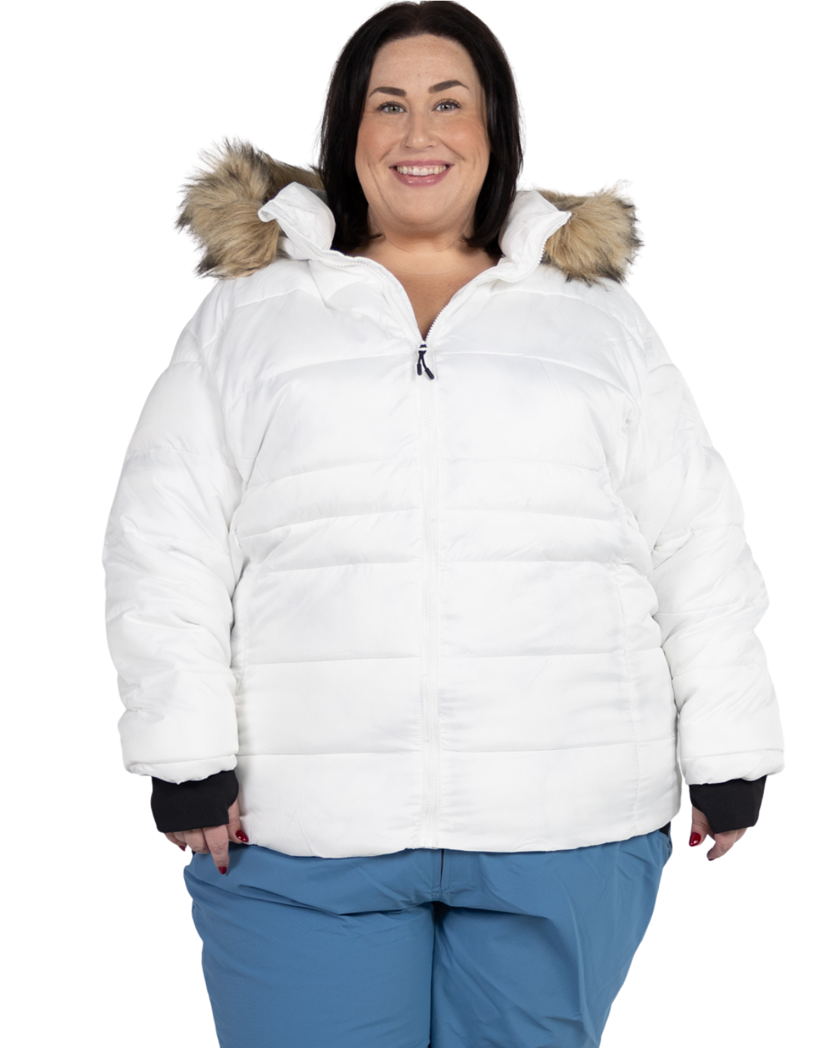 Snow Country Outerwear Women’s Plus Size Winter Ski Coat Jacket 1X-2X Luna