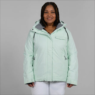 Women’s Plus Size 1X-6X  Insulated Snow Board Jacket Ski Coat Winter Sugarcoat Outerwear