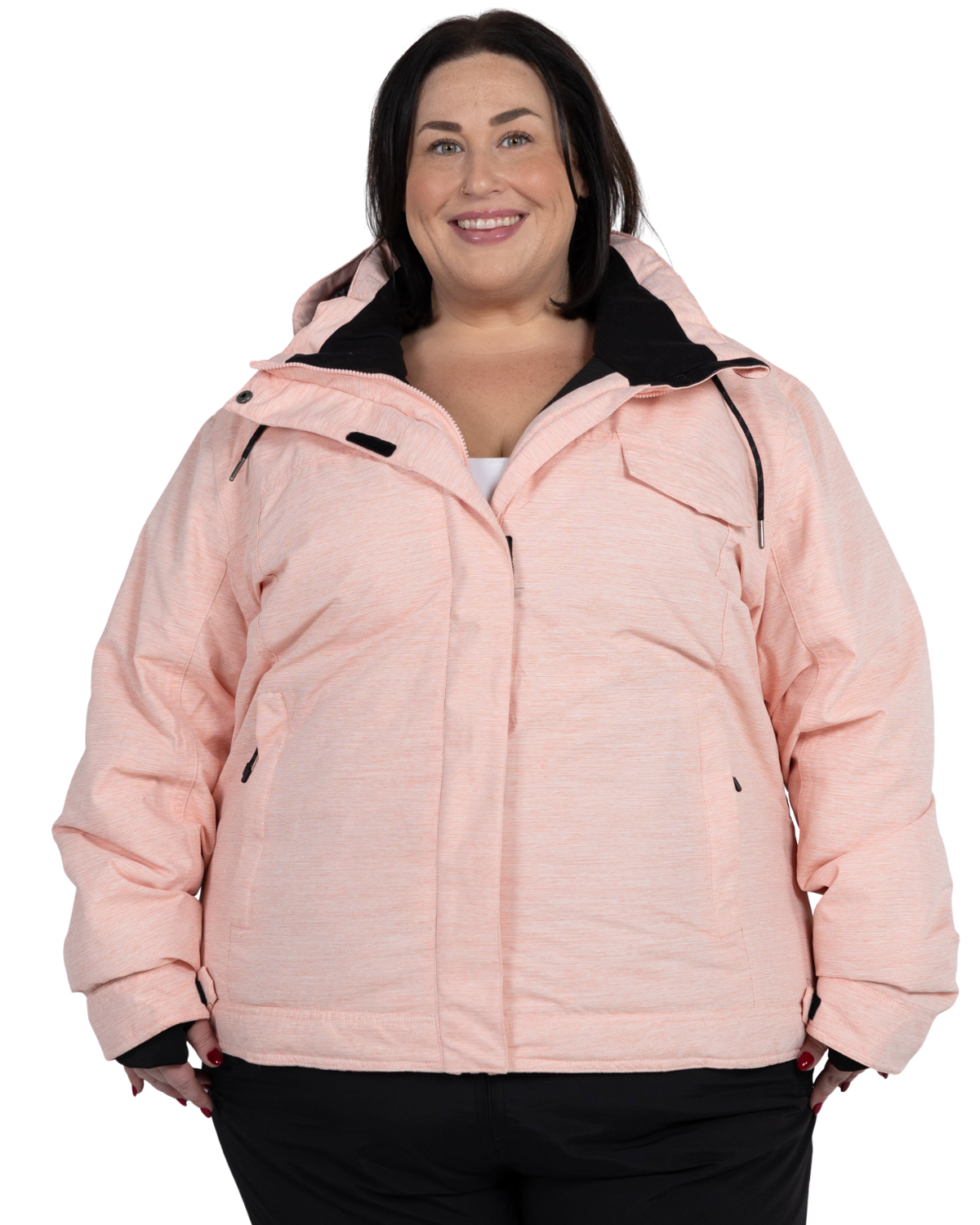 Women’s Plus Size 1X-6X Insulated Snow Board Jacket Ski Coat Winter Sugarcoat Outerwear