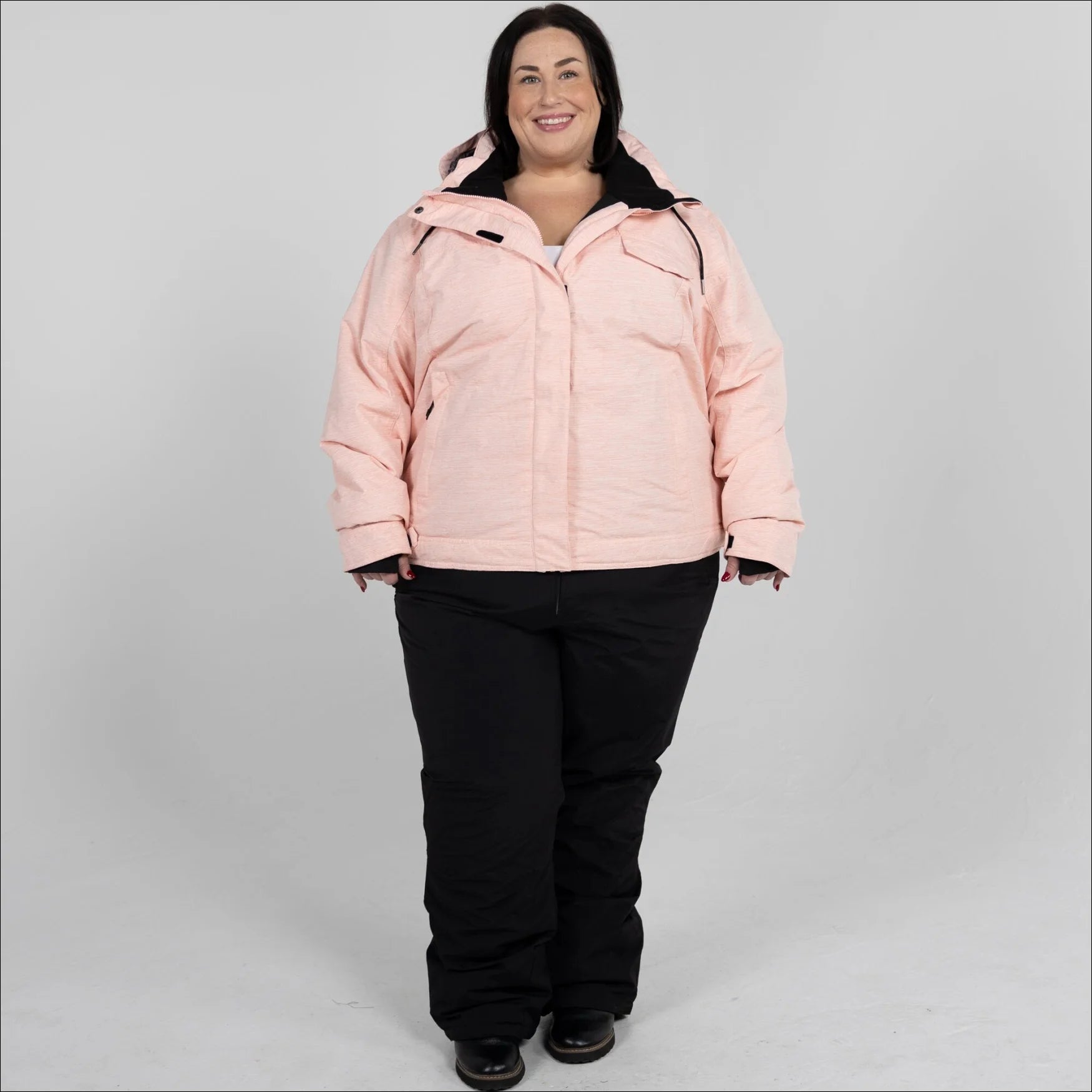 Women’s Plus Size 1X-6X Insulated Snow Board Jacket Ski Coat Winter Sugarcoat Outerwear